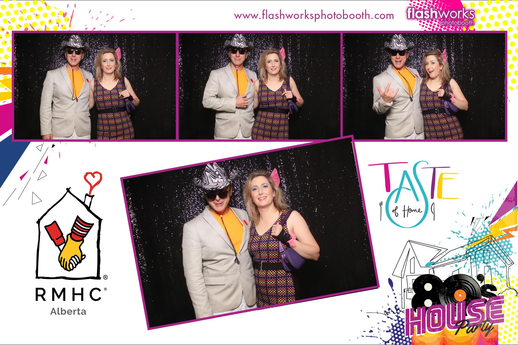 RMHC Alberta - Taste of Home Gala - 80s House Party | View more photos from the event at gallery.flashworksphotobooth.com/u/FlashworksPhotoboothInc/RMHC-Alberta-Taste-of-Home-Gala-80s-House-Party
